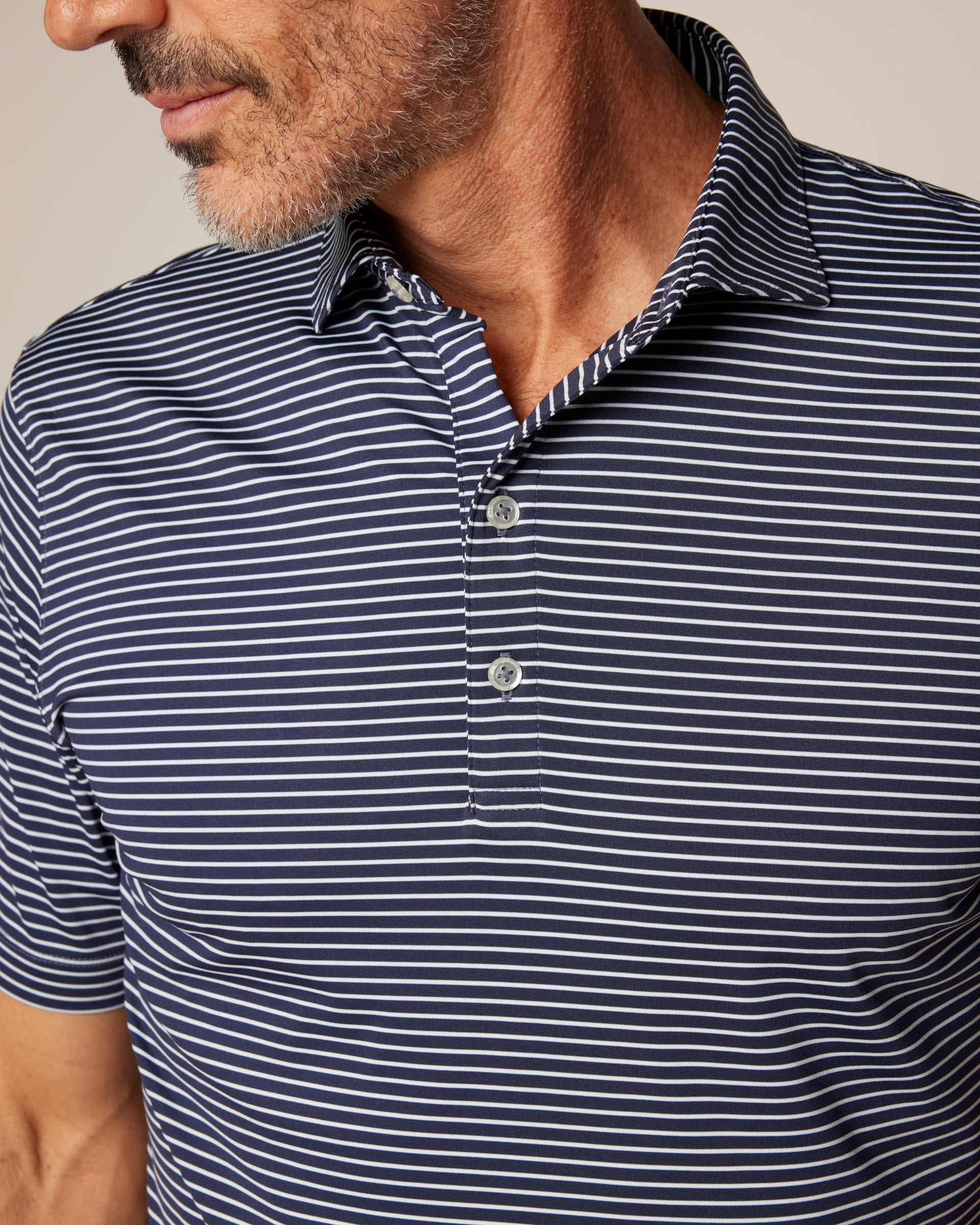 Performance Jersey Polo - Michael Stripe - Image 13