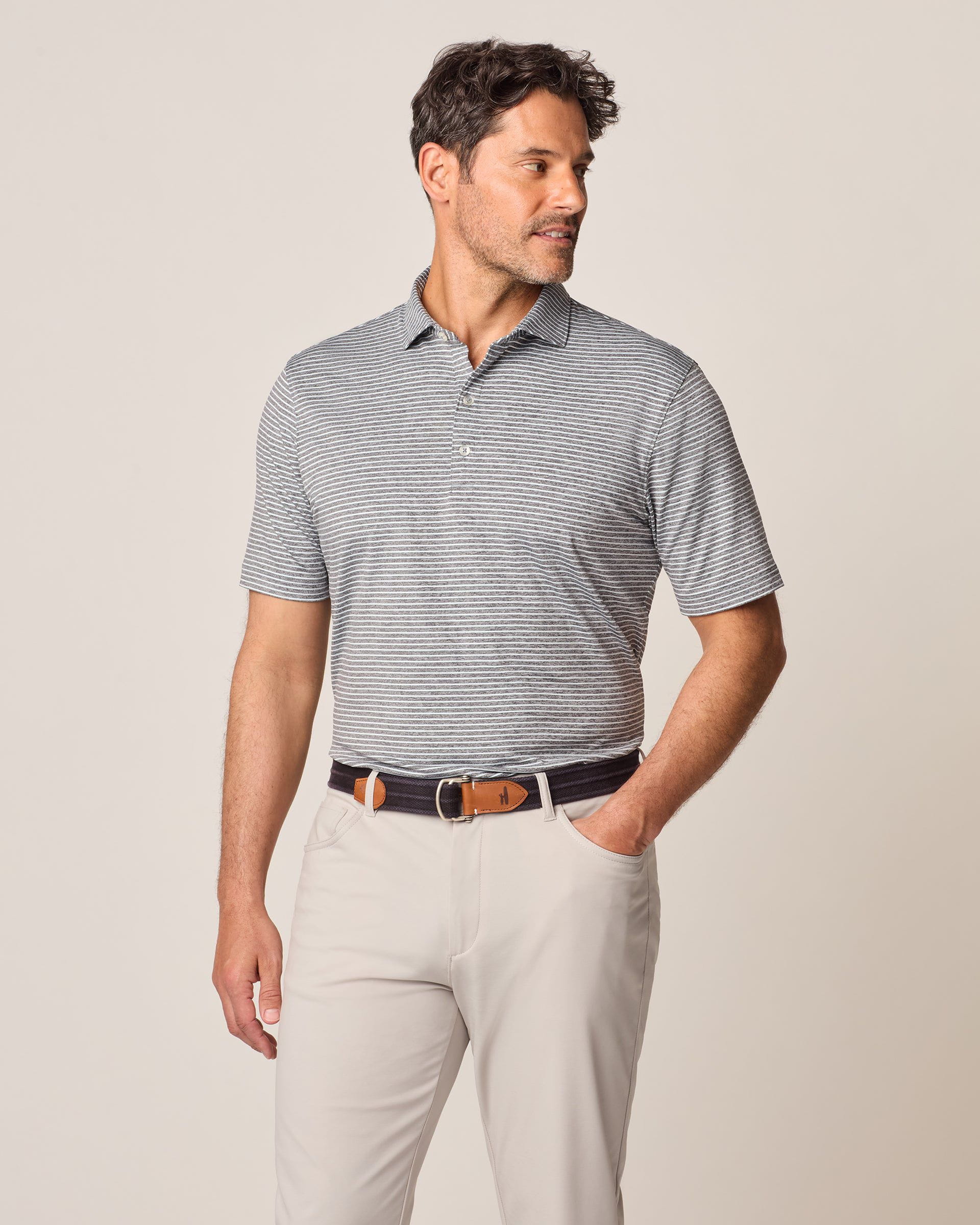 Performance Jersey Polo - Michael Stripe - Image 7