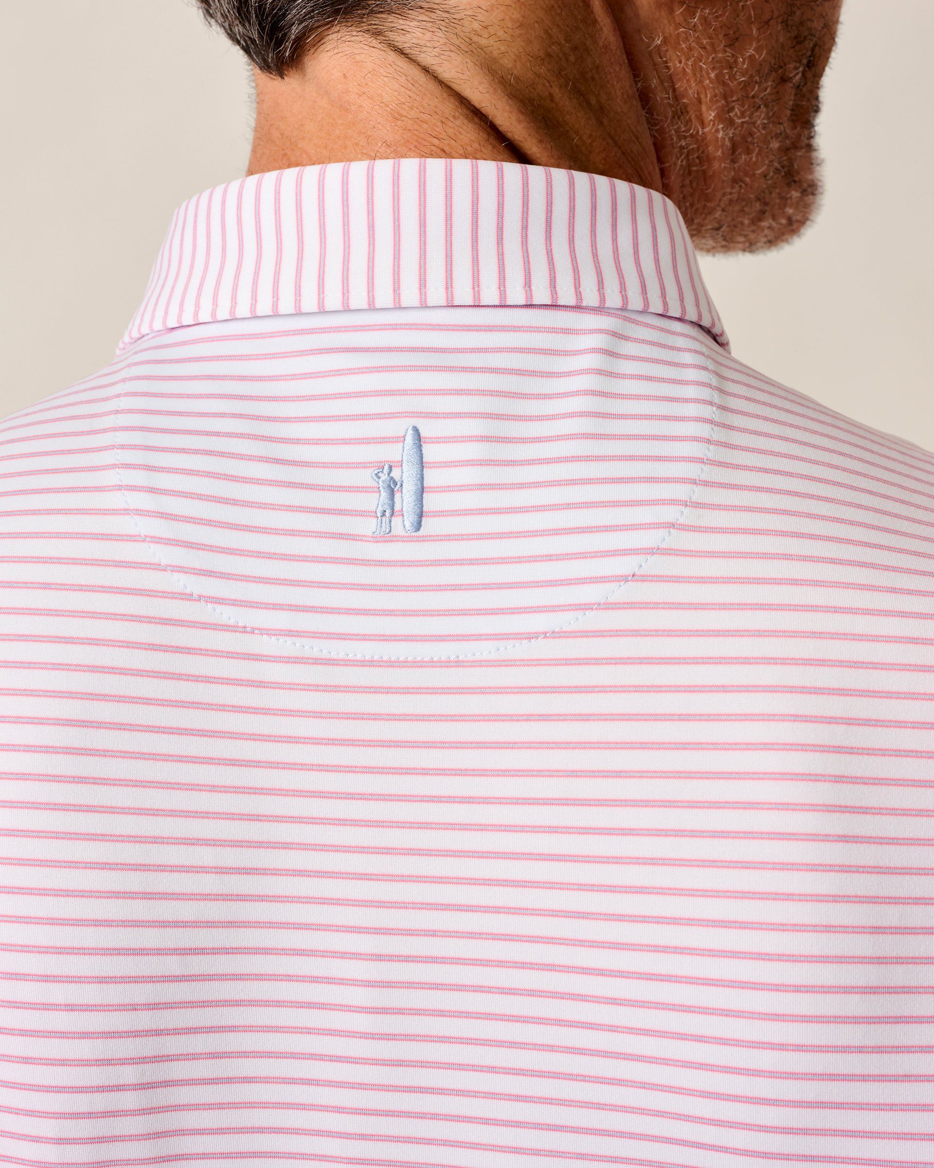 Performance Jersey Polo - Michael Stripe - Image 98